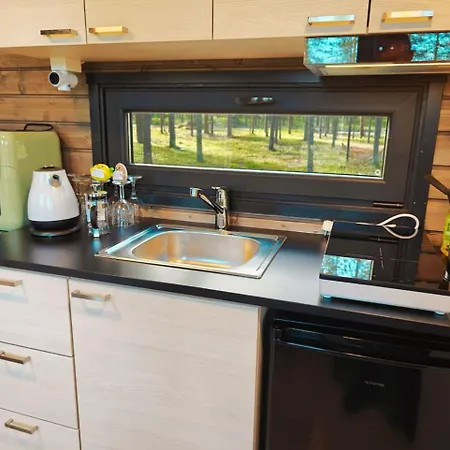 Borealis Village 7 With A Nature View, Fireplace, Sauna, Kitchen Loma-asunnot Muonio