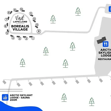 Hébergement de vacances Borealis Village 7 With A Nature View, Fireplace, Sauna, Kitchen *